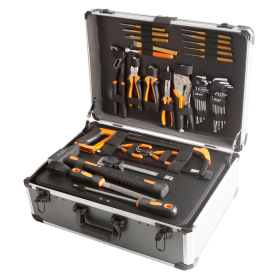 Malette Outils en Aluminium 136 Pièces, Caisse a Outils, Outillage