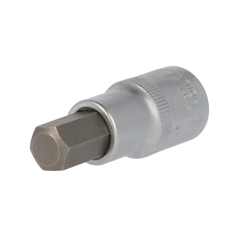 Douille Tournevis 6 Pans KS TOOLS – 1/4″ X 7 Mm, Longueur 37 Mm, Finition Chromée