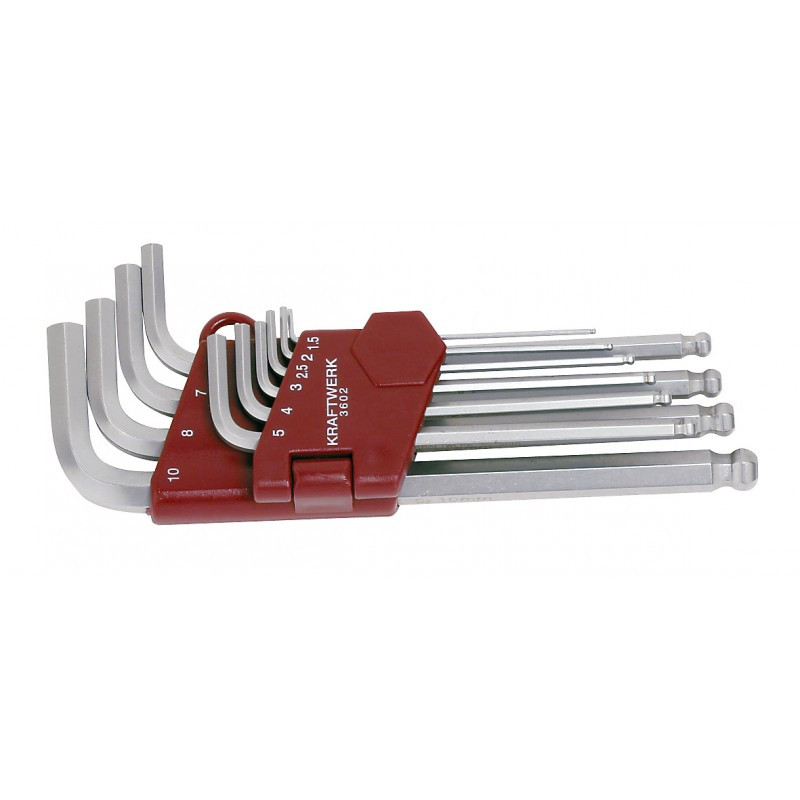 Jeu De 26 Clés à Anneau Kraftwerk - Dimensions 5 à 32 Mm, Coffret Rouleau Pratique