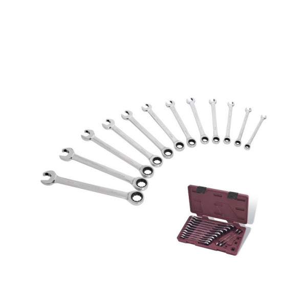 Coffret de 12 Clés à cliquet Double Ratchet ClicKraft KRAFTWERK 3401-54