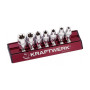 Jeu de 7 Douilles Torx Femelles MAGALU 1/4" KRAFTWERK 120099