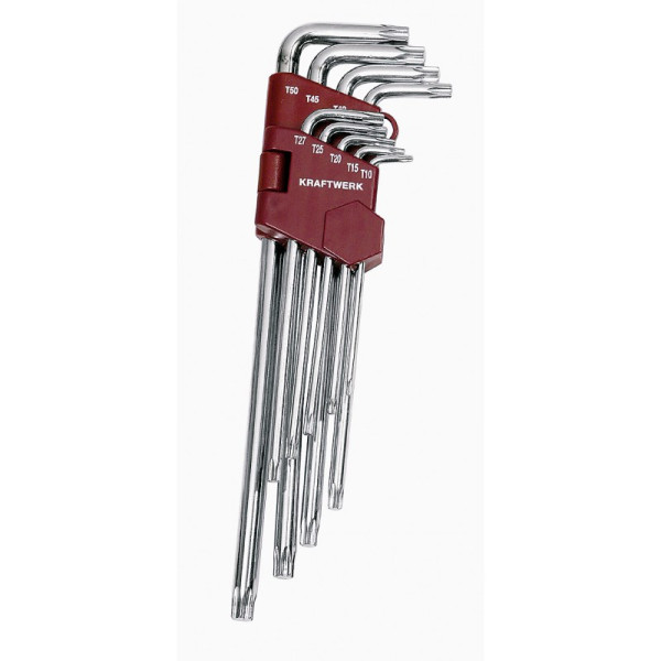 Jeu de 9 Clés XXL Torx KRAFTWERK 3607