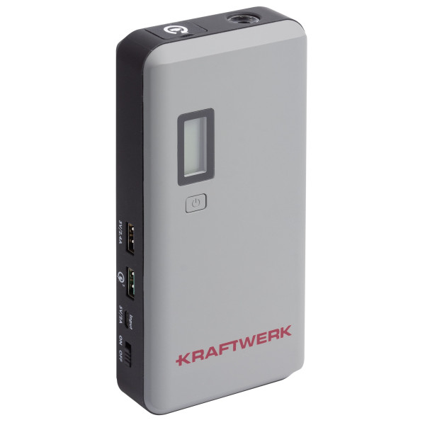 Booster de démarrage + Powerbank 12V, 400CA - 800PA, 37Wh KRAFTWERK