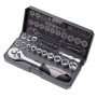 Coffret de douilles Basic Line, cliquet et accessoires 26 pièces 1/4" KRAFTWERK 204.100.000