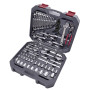 Coffret d'outils universel Basic-Line, 1/4“ + 1/2“, 243 pièces KRAFTWERK 204.106.600