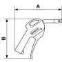 Soufflette à buse OSHA avec effet Venturi-27102 OSH-Prevost