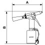 Riveteuse hydropneumatique avec système d'aspiration-TAR 481220-Prevost