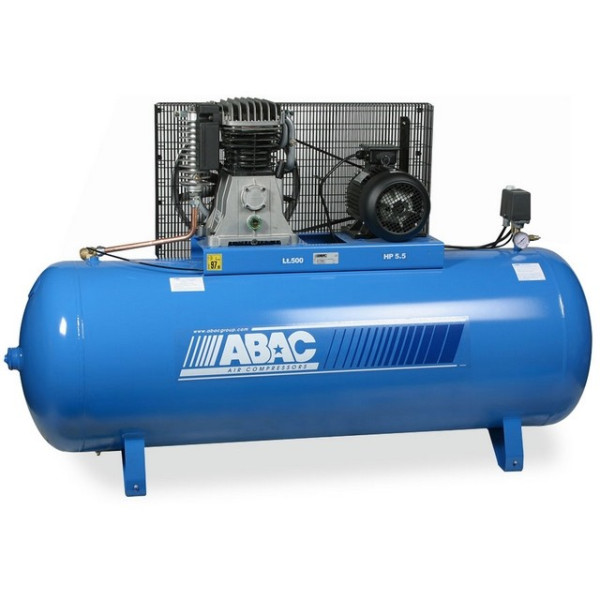 Compresseur d'air marche lente 500L 5,5 Cv 10 bar ABAC 4116020519