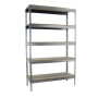 Etagère métallique 5 niveaux - 2000x1200x600 - 400kg - ECOFORTE CHIPBOARD EF-1206-5 / SIMONRACK