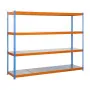 Etagère métallique 4 niveaux - 2000x1200x450 - 400kg - ECOFORTE METAL EF-1204-3 / SIMONRACK