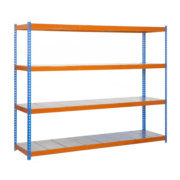 Etagère métallique 4 niveaux - 2000x1500x750 - 400kg - ECOFORTE METAL EF-1507-3 / SIMONRACK