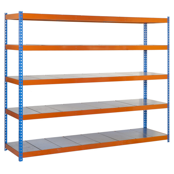 Etagère métallique 5 niveaux - 2000x1500x750 - 400kg - ECOFORTE METAL EF-1507-5 / SIMONRACK