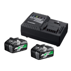 Kit 2 batteries + chargeur rapide 36V Multi volt BSL36A18 - HiKOKI