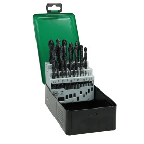 Set de 25 forêts métal HSS-R DIN - 1-13mm - HiKOKI