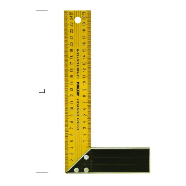 Equerre de menuisier L150mm à L500mm - METRICA