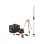 Pack niveau laser rotatif FatMax RL600L piles alcalines rouge portée 60m - STANLEY