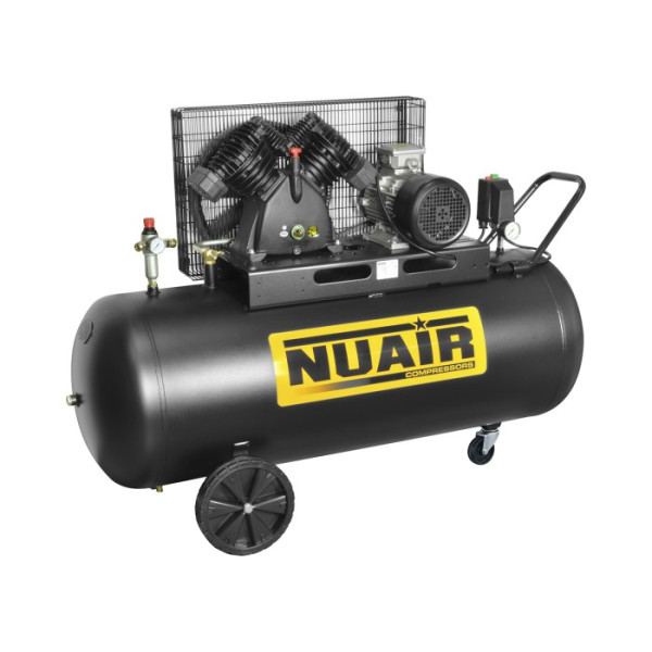 Compresseur d'air à vis 7.5 CV, 500 L, 400 V tri NUAIR