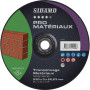 LOT DE 25 DISQUES PRO MATERIAUX 230 MM - SIDAMO