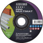 LOT DE 5 DISQUES PRO MULTIMAT 125MM ALÉS 22.23MM - SIDAMO