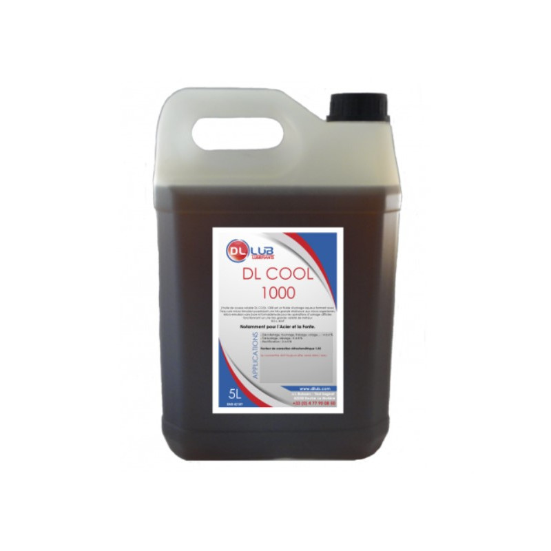 Huile De Taraudage MAXCUT 50 - 5 Litres - Pour Filetage Et Taraudage Aciers - Application Pinceau, Burette Ou Arrosage - 6