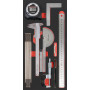 PRO LINE EVA insert d'outils de mesure 9 pièces 20x40 cm KRAFTWERK 105.401.046