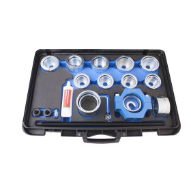 Coffret Outils De Montage Silentblocs TOOLATELIER - Kit Complet Avec Douilles Et Tiges Filetées Pour Presse