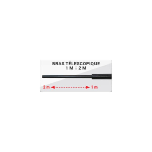 Bras télescopique pour Telefix Plus METRICA 49344