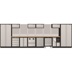 Mobilier d'atelier 8 éléments COMBI MOBILIO KRAFTWERK 3964QIX 3964Q