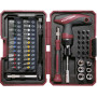 Coffret d'embouts avec tournevis à cliquet 1/4", 53pcs KRAFTWERK - 306.378.002