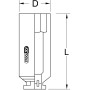 Douille pour culasse 12 pans, 10 mm KS TOOLS 515.1276 