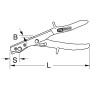 Grignoteuse pour des tôles jusqu'à 1.2 mm - KS TOOLS 140.2175 