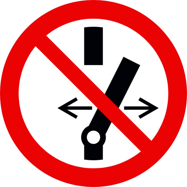 Panneau de signalisation travaux sur véhicules hybrides et électriques : Ne pas allumer KS TOOLS 917.3897 