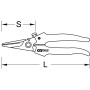 Ciseau droit modèle court 145mm KS Tools - 118.0075 