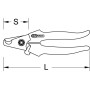 Cisaille à câble électrique, 165 mm KS TOOLS 118.0073 