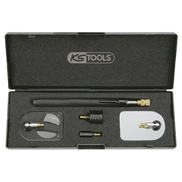 Coffret aimants, miroir et loupe télescopiques KS TOOLS 550.1106 