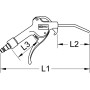 Soufflette avec buse 330 mm - 1/4'' - 6,35 mm KS TOOLS 515.1903 