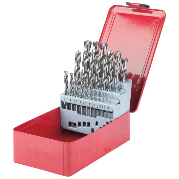 Coffret de 25 Forets HSS-G Meulés KS TOOLS 330.2613 