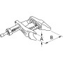 Arrache rotule universel (jusqu'à un diamètre de 45 mm) KS TOOLS 670.0161 