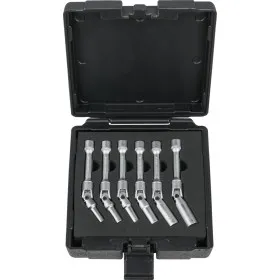 Coffret de douilles longues articulées pour bougies KS TOOLS 922.4071 