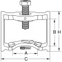 Extracteur de freinage type BPW KS TOOLS 450.0305 