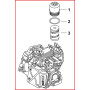 Clé pour filtre à huile de boîte de vitesses DSG pour moteur common rail KS TOOLS 150.9202 