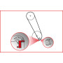 Jeu d'outils spéciaux pour courroies élastiques KS TOOLS 150.3180 