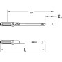 Clé dynamométrique à emmanchement 9x12 ERGOTORQUE précision 5-25 Nm KS TOOLS 516.1612 