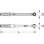 Clé dynamométrique 100-550 Nm 3/4" ERGOTORQUEprecision plus KS TOOLS 516.1490 