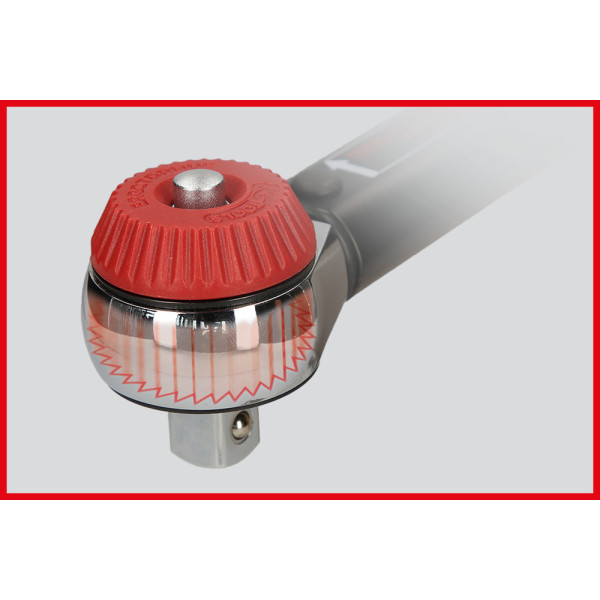 Clé dynamométrique 5-25 Nm 1/4" ERGOTORQUEprecision plus KS TOOLS 516.1412 