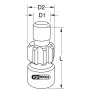 Entraîneur manuel de volant moteur 1/2'' pour Scania KS TOOLS 455.0070 