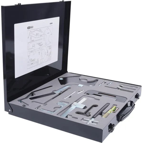 Coffret d'outils de calage Renault 16 pièces KS TOOLS 400.1800 