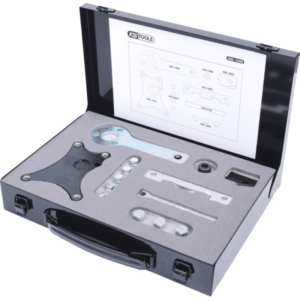 Coffret d'outils de calage Fiat 1.2 & 1.4 8v KS TOOLS 400.1000 