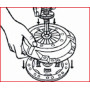 Centreur pour disque d'embrayage KS TOOLS 150.2180 