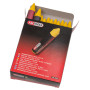 12 crayon de marquage jaune pour pneu KS TOOLS 100.4045 